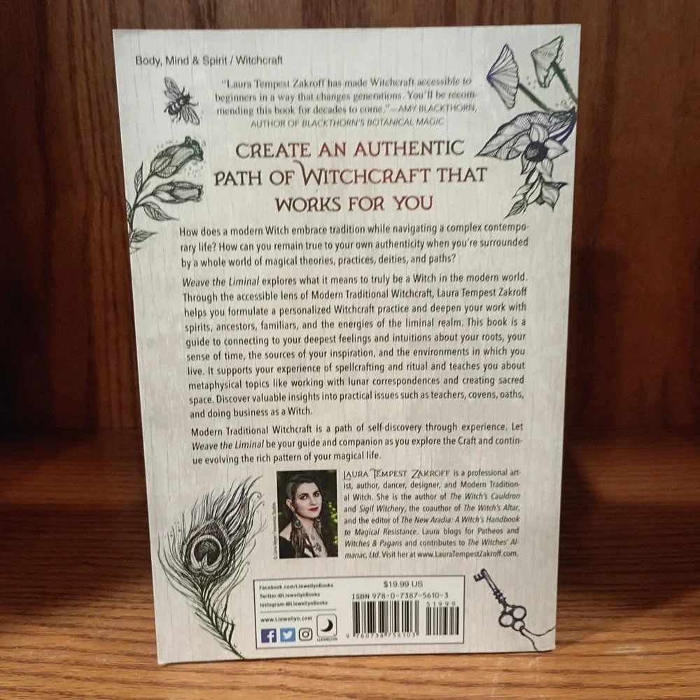 Weave the Liminal: Living Modern Traditional Witchcraft by Laura Tempest Zakroff